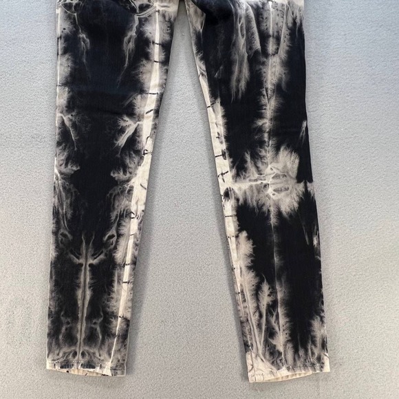 Siwy Jeans Women's Hannah Jeans Size 26 (2) Black Tie Dye Embossed Pockets - Picture 12 of 17